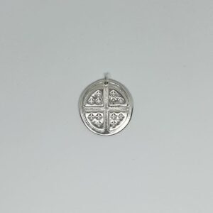 Medalla Ácimo 30mm Plata