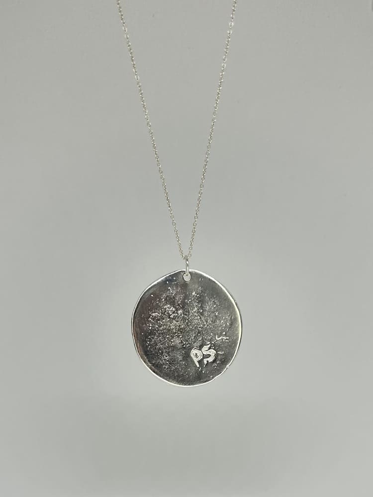Collar Ácimo cadena Plata - Imagen 2