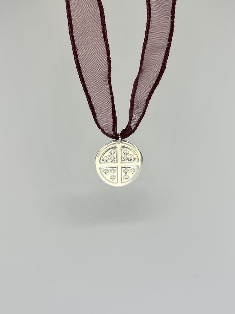 Collar Ácimo cinta Plata