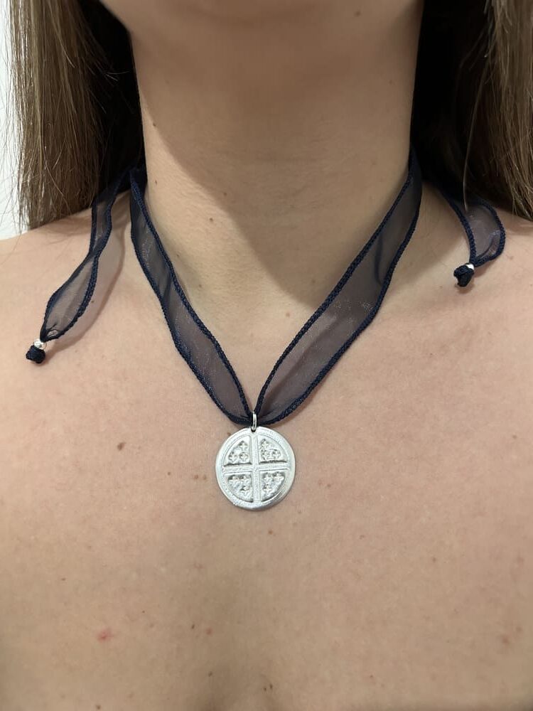 Collar Ácimo cinta Plata - Imagen 7