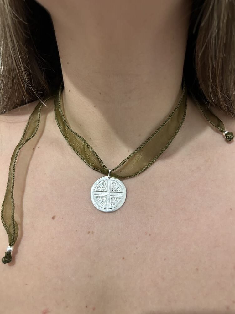 Collar Ácimo cinta Plata - Imagen 8