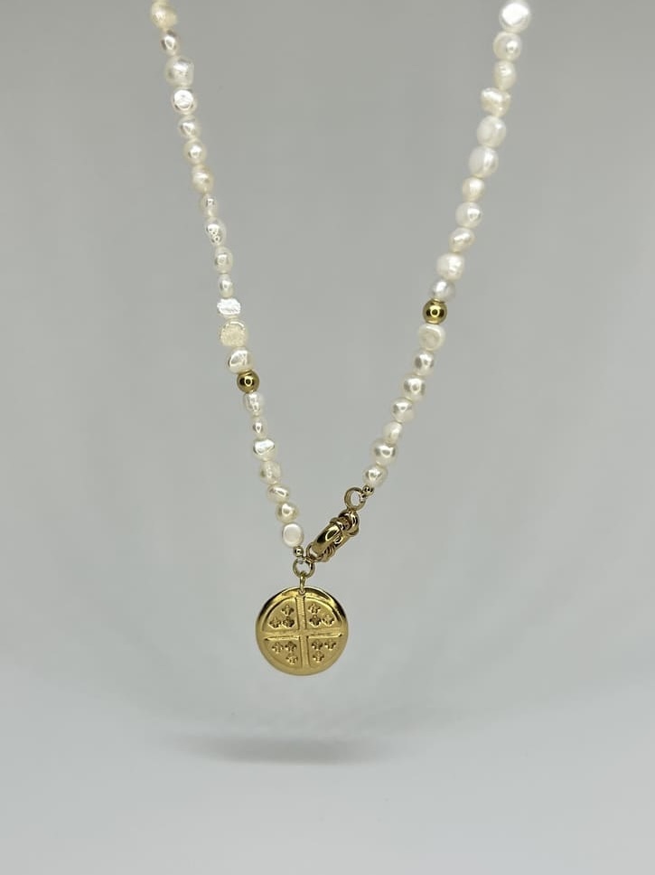 Collar Ácimo perlas cultivadas Oro